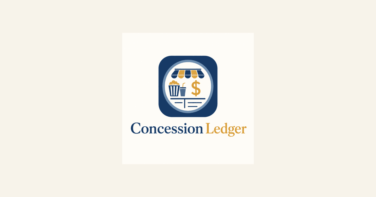 Concession Ledger hero visual