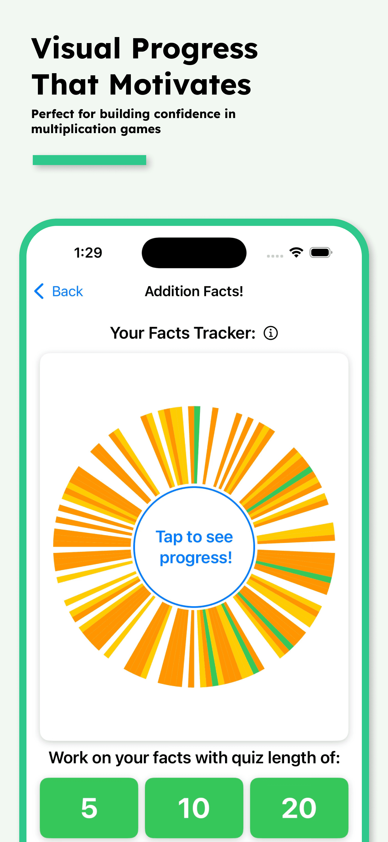 FastyFacts reward and encouragement moment