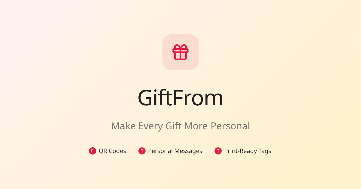 GiftFrom hero visual
