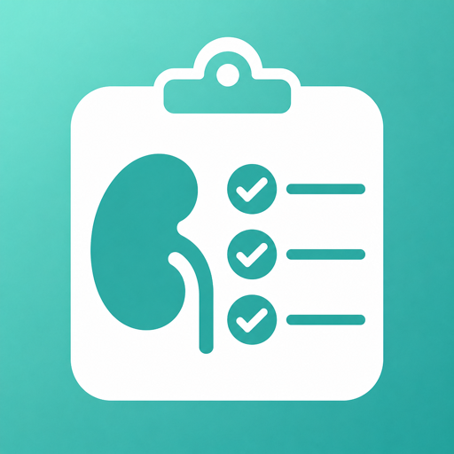 Nephrotic Syndrome Tracker app icon 512 by 512