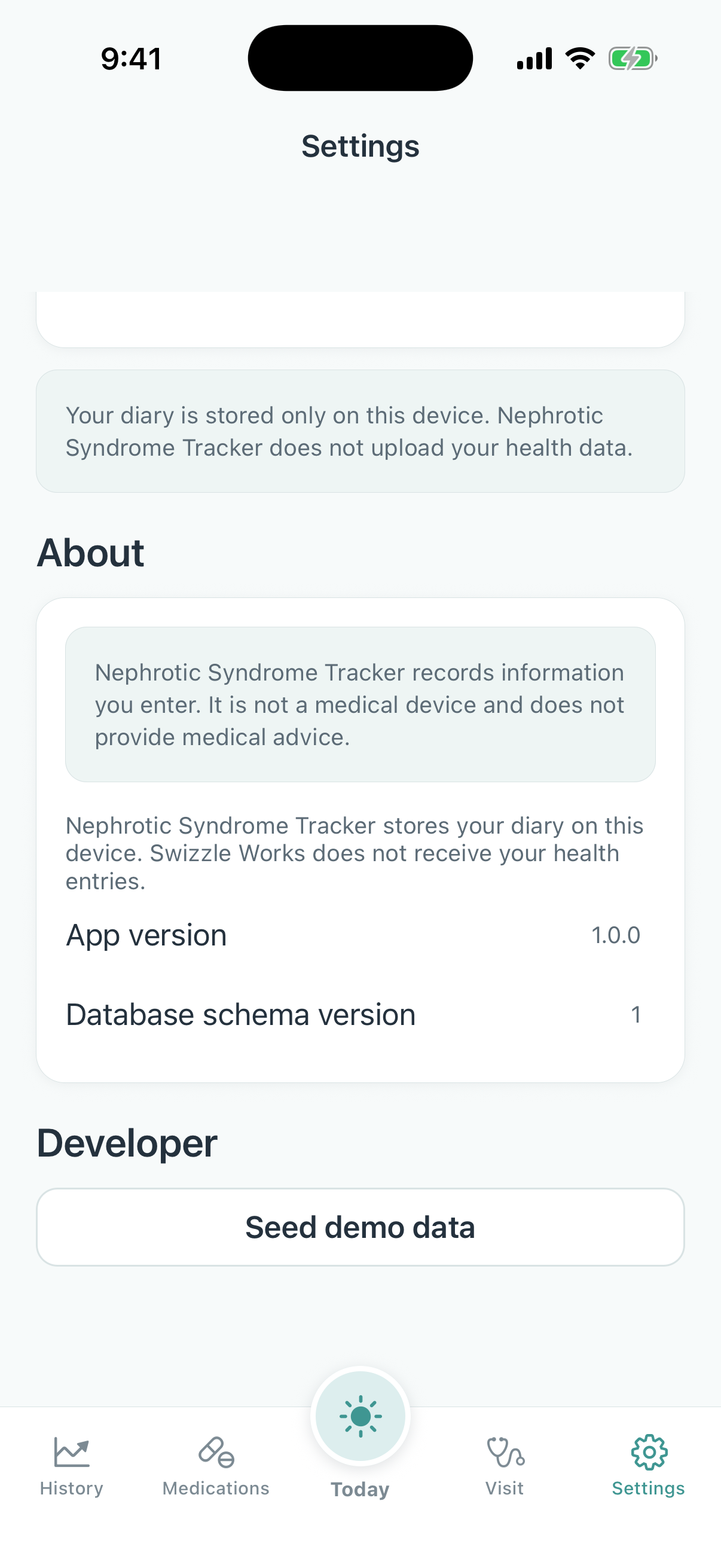 Privacy and app-lock settings on iPhone